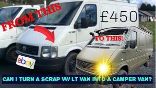 Can I Turn A Scrap VW LT eBay Bargain Into A Camper?