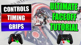 NHL 25 ULTIMATE Faceoff Tutorial for BEGINNERS! Grips, Controls, Directional Wins & More EXPLAINED!