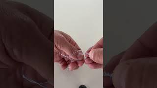 EASIEST Braid to Mono/Fluoro Fishing Knot (Alberto Knot) #fishing #fishingknots