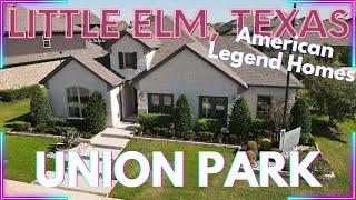 AMERICAN LEGEND HOMES PLAN 1523 | UNION PARK IN LITTLE ELM TEXAS | 2,429 SF | 4 BD | 3 BTH