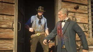 Dead Hosea will come to rescue Arthur if he is arrested in Annesburg