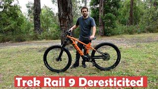 Trek Rail 9  with Bosch CX 85nm Speed Limit Unlocked