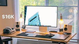 my $16,000 Apple desk setup tour