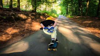 Downhill Skateboarding at 80kph in Skåne [Mini Monster]