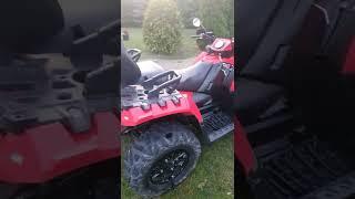 Polaris sportsman 550 efi engine sound walkaround