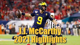 J.J. McCarthy 2021 Highlights