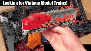 Finding Vintage Model HO Lionel Trains at an Antique Store! .