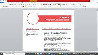 HOW TO MAKE RESUME \ SAMPLE RESUME \ RESUME MALAYALAM \ SURROUNDTALLY IT ACADEMY