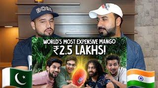 Pakistani Reaction On World's Most Expensive Mango: ₹2.5 Lakhs | Honesto Reactions