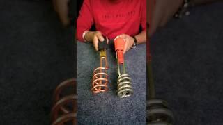 Cutting Water Heating Rod #yashkeexperimentshorts #heater #winter