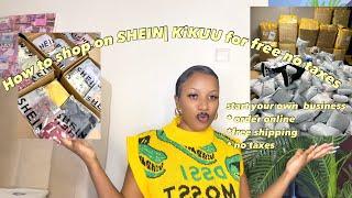 How to order from SHEIN | Kikku to Rwanda for free in 2024 start your own business *must watch*