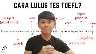 Mau Belajar Pola Jawab Soal TOEFL LENGKAP bersama Andrian Permadi? Ini Caranya!