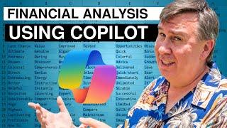 Mind-Blowing! Using Copilot Outside of Excel to Analyze Financial Statements! Episode 2652