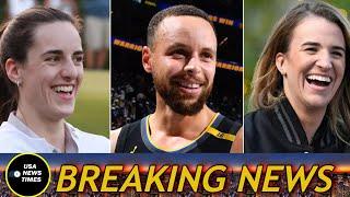 Steph Curry Trying to Lure Caitlin Clark, Klay Thompson to All-Star Three-Point Contest