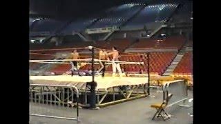 Pro Wrestling practice at the Pacific Coliseum in Vancouver