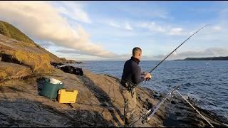 Winter Shore Fishing UK - A day and a night Shore fishing in Cornwall | The Fish Locker