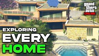 Exploring ALL Different Homes To Buy in GTA Online