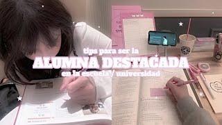 10 TIPS para ser LA ALUMNA TOP / DESTACADA de la ESCUELA o UNIVERSIDAD  | softly