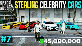 I STOLE BIG CELEBRITY'S LUXURY CARS IN GTA 5 | GTA V GAMEPLAY #7 | DUSHKRON GAMER