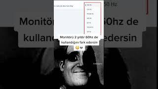 144hz Monitör Aldım Diye Sevinirsin