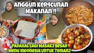 ANGGUN KER4CUNAN MAKANAN SAMPAI MUNT4H-MUNT4H‼️MASAK BESAR UNTUK DIBAGI KE TEMAN2