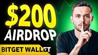 $200 AIRDROP FOR EVERYONE || BITGET WALLET AIRDROP || INSTANT WITHDRAWAL AIRDROP