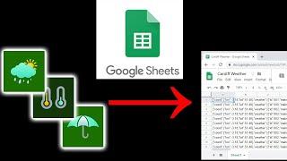 How to record weather data from almost anywhere to Google Sheets (FOR FREE!)