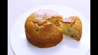 Video #145 - How to make an egg less tutti frutti cake @home - step by step