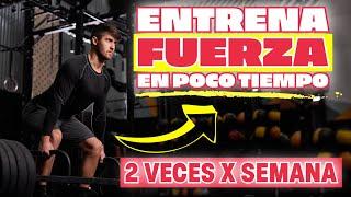 Entrena Fuerza en Poco Tiempo (2 sesiones x semana)