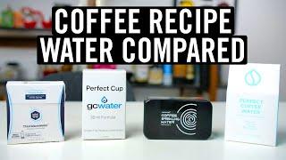 Coffee Recipe Water Compared