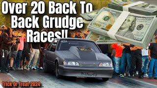 EXTREME GRUDGE TALK, & BACK TO BACK GRUDGE RACING FOR BIG MONEY AT TRICK OR TREAT GRUDGEFEST 2024!!