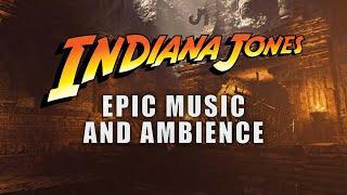 Indiana Jones | Adventurous Ambient Soundscapes with Epic Music from the Film Series, 4 Scenes in 4k