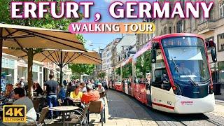 Explore The Charm Of Historic Erfurt, Germany In Stunning 4k - ASMR City Stroll [includes Captions]