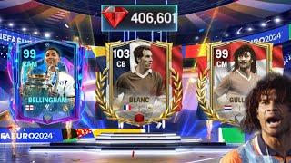 EURO ICON BLANC 103 OVR LUCK! MEGA UCL & UTOTS PACK OPENING | MAKING COINS | FC MOBILE TEAM GAMEPLAY