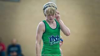 106 – Johnny Sheehy {G} of Niles Notre Dame IL vs. Elliot Heckard {R} of Saint Viator IL