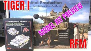 Tiger I intial production ( Ryefield Models 1/35 full interior ) model kit preview