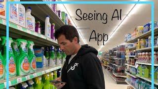 Seeing AI App: Demonstration of Product Identification