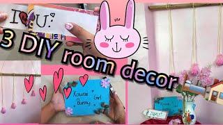 3 DIY room decor