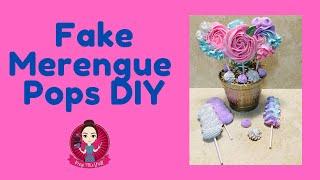 Fake Merengue Pops DIY