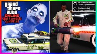 NEW Halloween GHOSTS EXPOSED Event, LOCATIONS, Car, GHOST HUNT Outfit, GTA 5 2024(GTA Online Update)