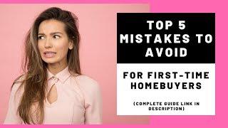 TOP 5 MISTAKES When Buying a Home - Janine Sasso