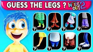  INSIDE OUT 2 Movie 2024 | Guess the Legs of All Characters in INSIDE OUT 2 by VOICE