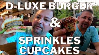 Make It A Double! D-Luxe Burger and Sprinkles Cupcakes, Full Review from Disney Springs!!