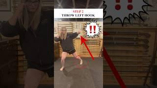 How To Do SLIP + LEFT HOOK  #Shorts #Boxing #MMA