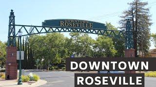 Driving Around Downtown Roseville CA