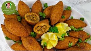 Kibbeh / İçli köfte | کوفته بلغور ترکی بسیار لذیذ وخوشمزه