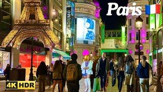 23 October 2024 France  Paris 4KHDR with captation AutumnWalking Best Destination PARIS manyplace