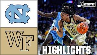 North Carolina Tar Heels vs. Wake Forest Demon Deacons | Full Game Highlights | ESPN CBB