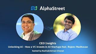 Interview with Rajeev Madhavan, Co-Founder & Partner, Clear Ventures