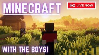 OG Minecraft with the Boys! | Live Stream